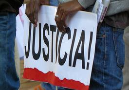 Pancarta Justicia Pancarta Justicia